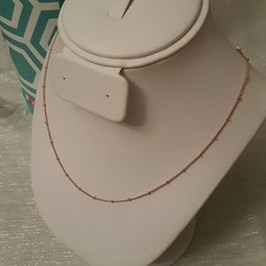 New Origami Owl Rose Gold Station Chain